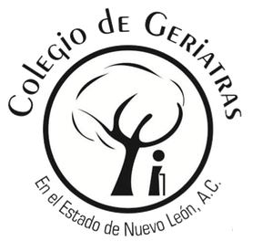 Logotipo del Colegio de Geriatras en el estado de Nuevo León